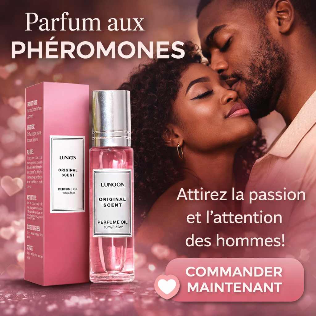 🌹 LUNOON – Le parfum aux phéromones qui déclenche l’attirance