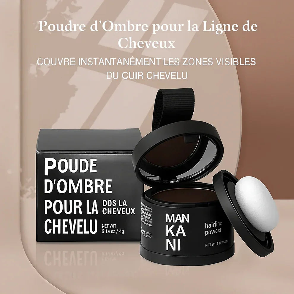Camouflage Capillaire Professionnel Couleur Noire (Made in U.S.A)
