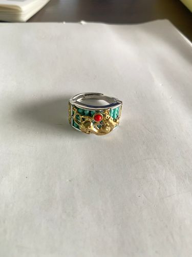🐉 Bague du Dragon d’Or — Force & Autorité
