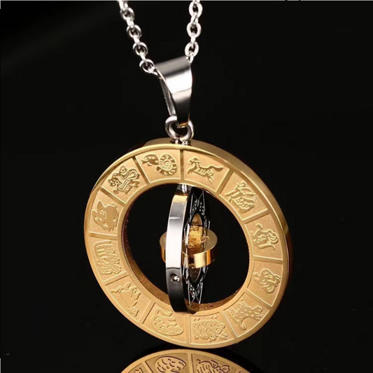 Talisman Sacré du Zodiac Fortune, Prospérité, Santé, Amour et Longévité