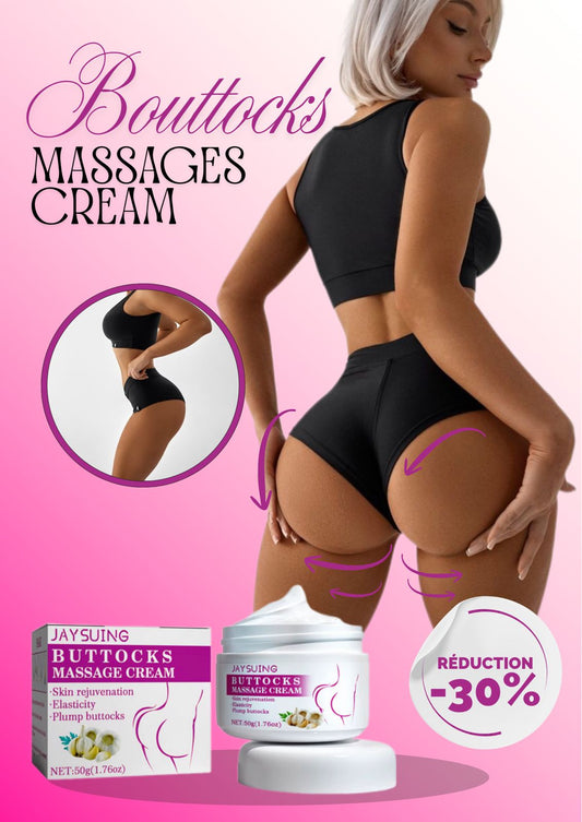 Crème Sculptante Naturelle pour fesses (Made in U.S.A)
