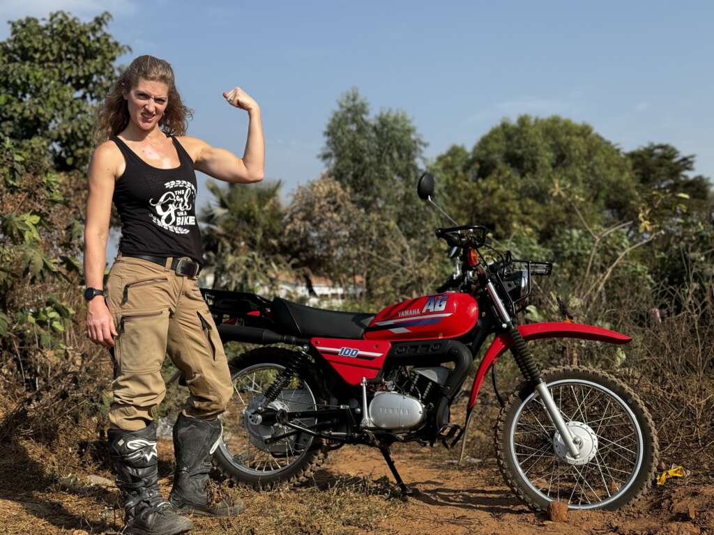 YAMAHA AG100 — LA MOTO DE TRAVAIL PAR EXCELLENCE