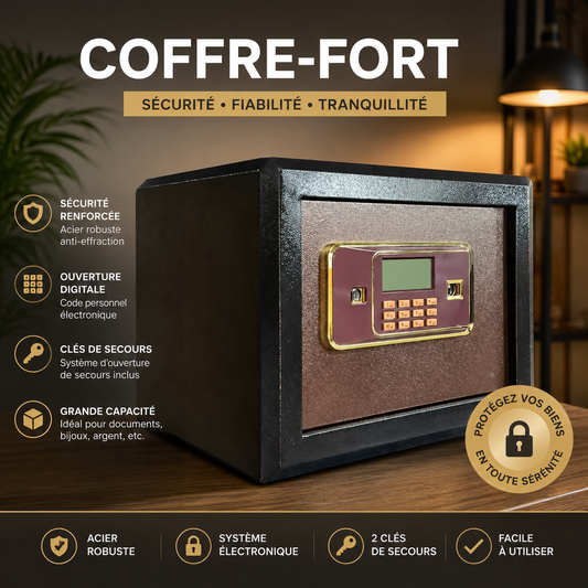 COFFRE-FORT ÉLECTRONIQUE PREMIUM