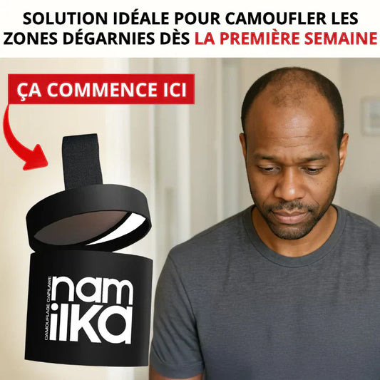 Camouflage Capillaire Professionnel Couleur Noire (Made in U.S.A)