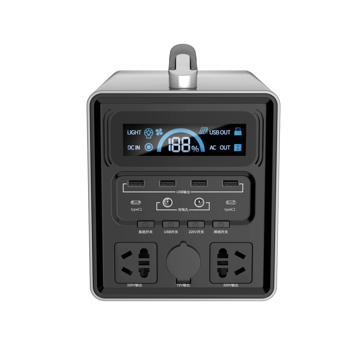 ⚡ Station Électrique Portable 500W – L’Énergie Partout, Sans Bruit, Sans Carburant