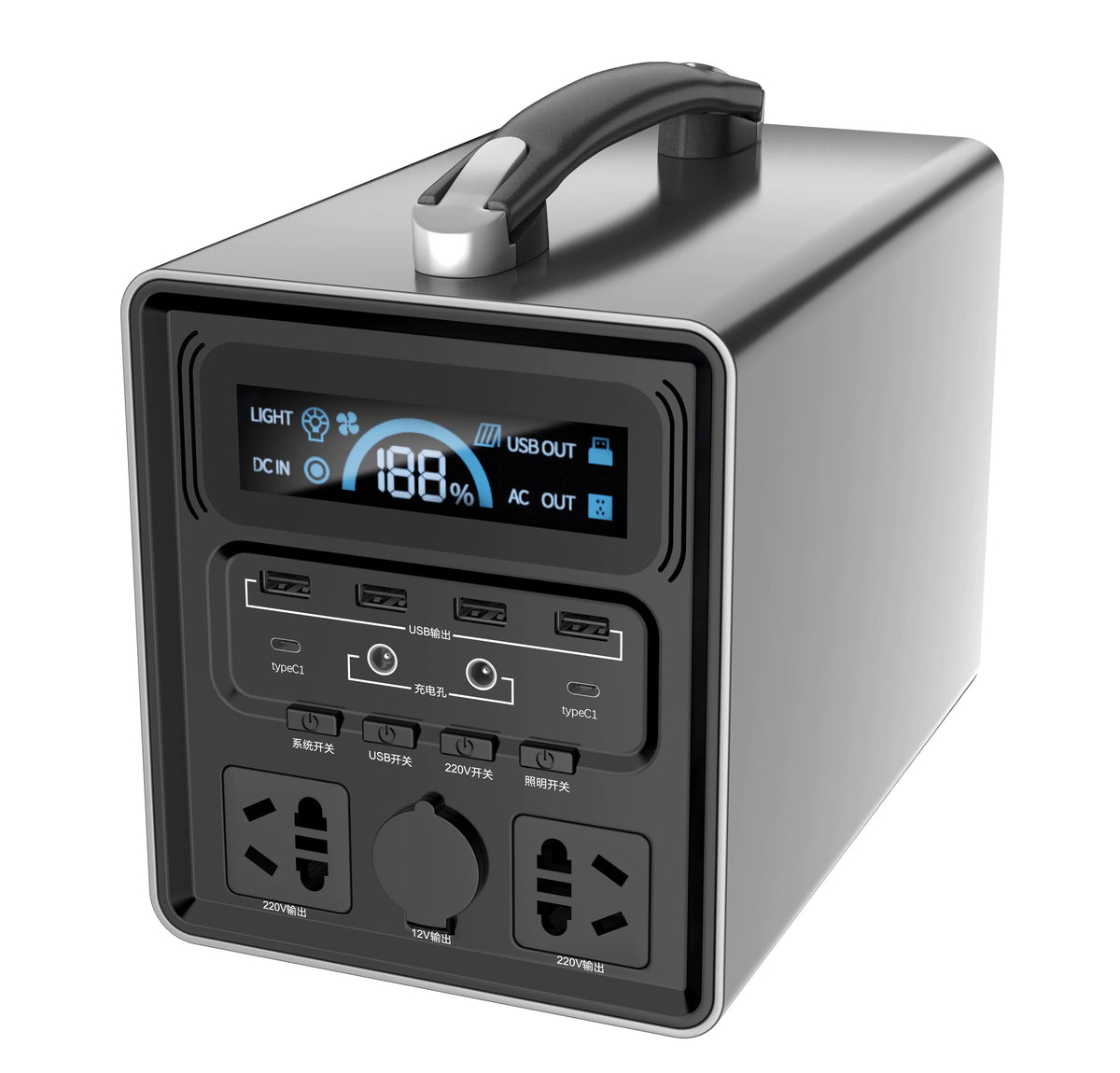 ⚡ Station Électrique Portable 500W – L’Énergie Partout, Sans Bruit, Sans Carburant