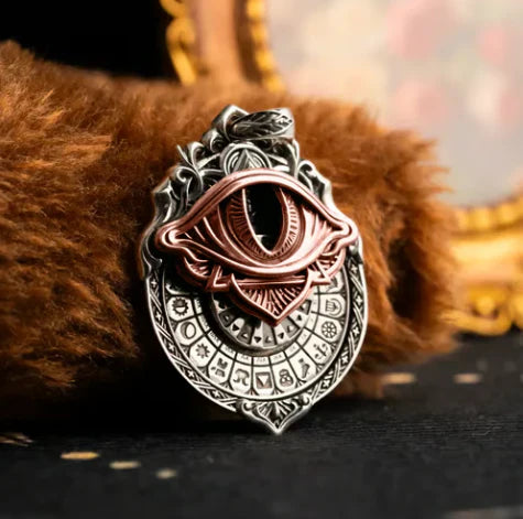 Pendentif Vision de Tarot : Connectez-vous à la Sagesse Cosmique à tout moment (Fiche d’aide incluse)